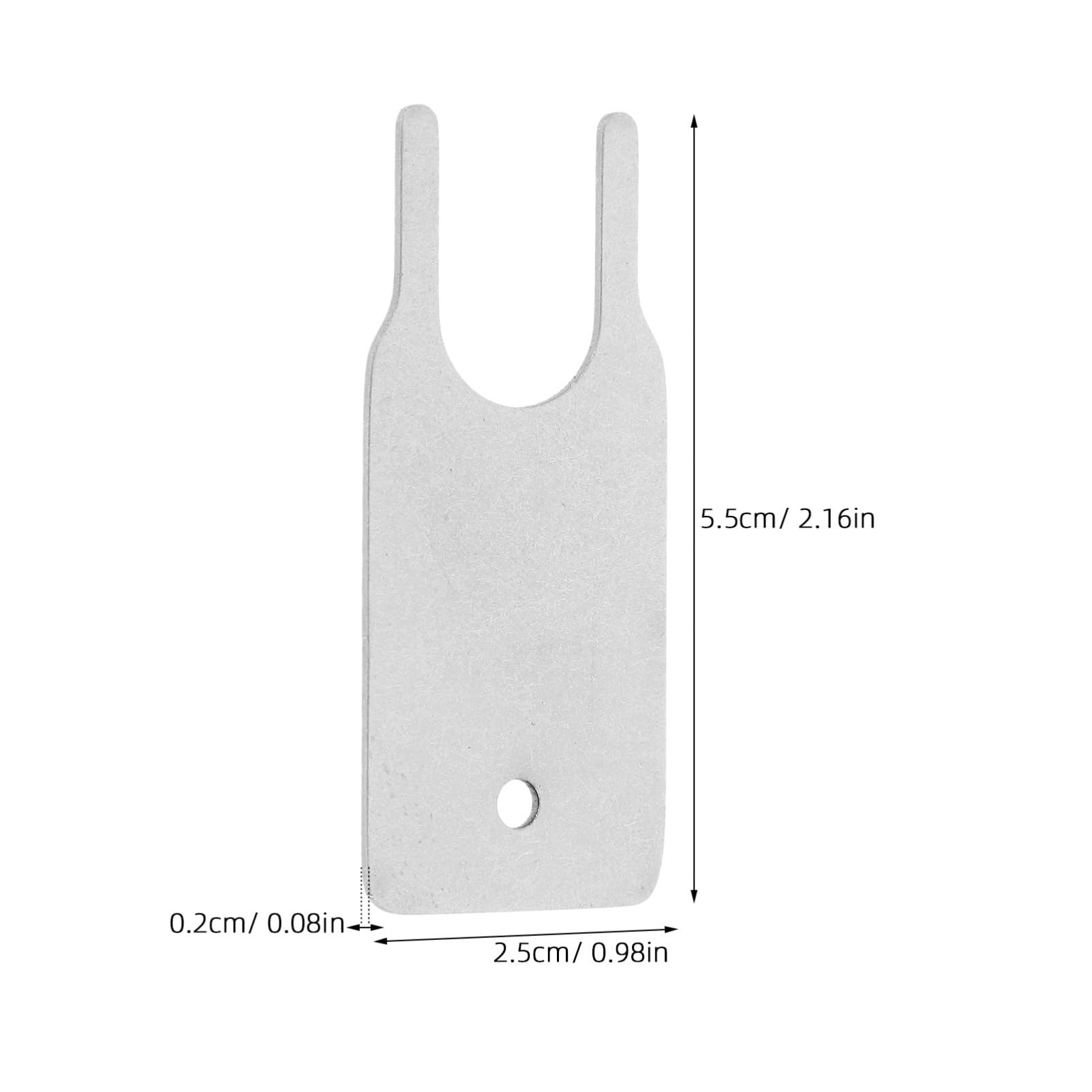 KICHOUSE Metal Toilet Paper Boxes Lock Key Commercial Toilet Paper Key Tissue Dispenser Switch Lock Keys Commercial Toilet Paper Keys Silver