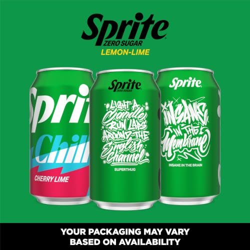 Image of Sprite Zero Sugar Lemon-Lime Caffeine-Free Soda Cans, 12 fl oz, 12 Pack