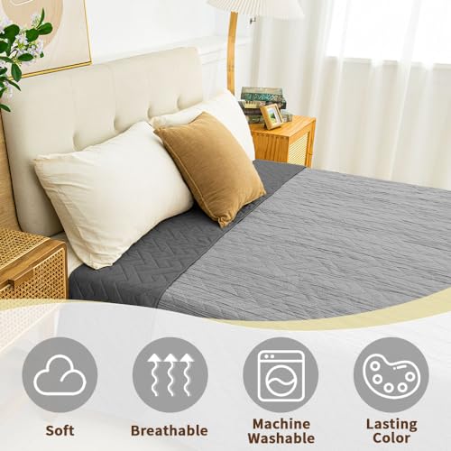 Ameritex 100% Waterproof Dog Bed Blankets Double Sided Dog Couch Cover Knurling Pattern Pet Bed Cover Reversible Furniture Couch Sofa Car For Puppy Kids thumb #7