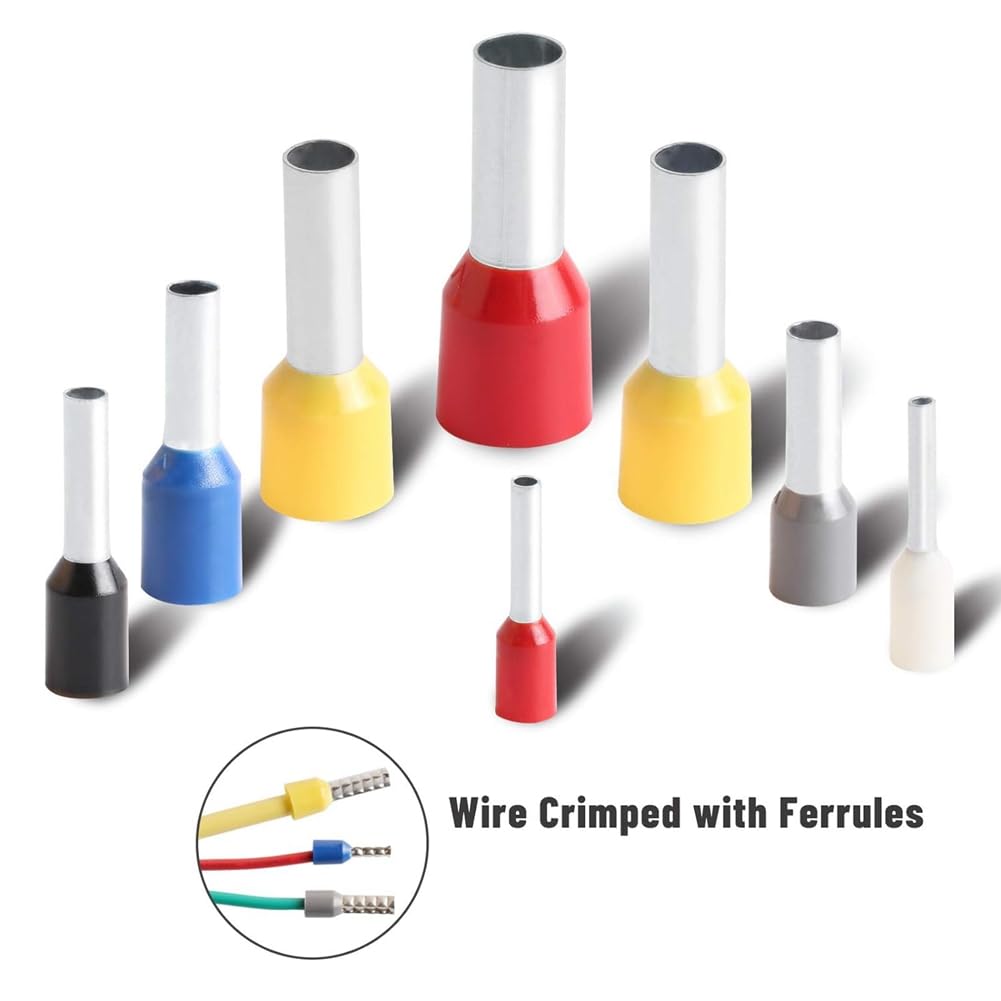 120pcs Connettori A Crimpare A Estremità Chiusa CE1/CE2/CE5 - Foto 6