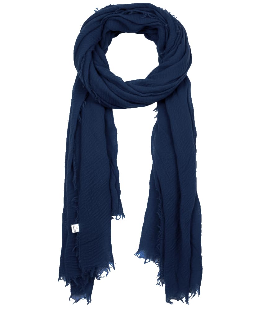 Emma & Giovanni - Sciarpa Stropicciata Leggera e Piacevole - Uomo Donna