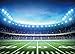 SJOLOON Football Field Backdrop Super Bowl Backdrops for Photography Sports Themed Party Decoration Banner Studio Props 11981 (7x5FT)