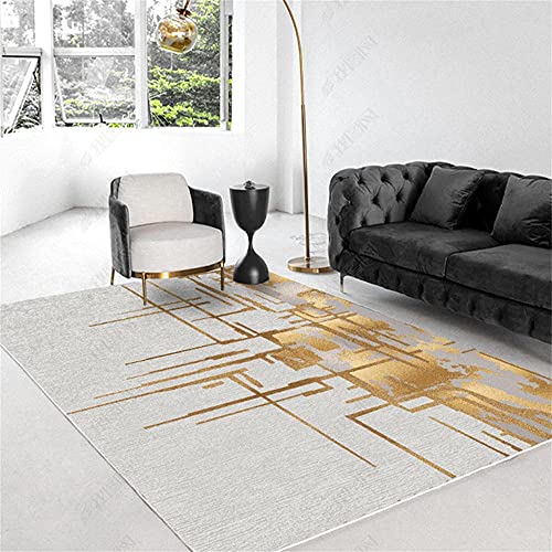 Tapis de sol salon moderne gris lavable 200X250cm résistant pour extérieur - 2