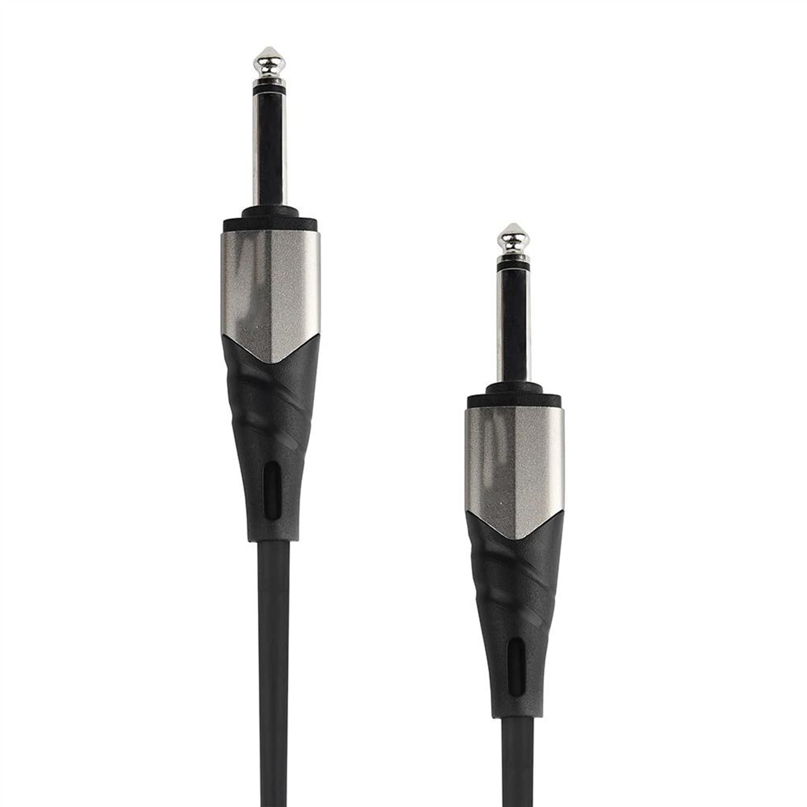 Kabel Audio Do Gitary Kabel do instrumentu gitarowego 1/4" Stereo z męskiego na męskie. Obudowa ze stopu cynku i nylonowy oplot (Size : 10M)