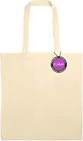 Sacola Ecobag em Algodão 37x41cm Palermo TopGet (Natural)