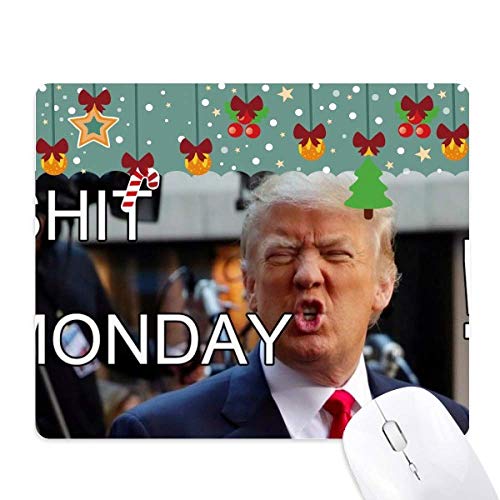 Tapis de souris Trump Ridiculous en caoutchouc pour bureau informatique