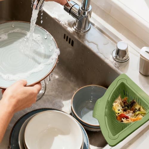 Colador Triangular Magnético para Fregadero de Cocina miniatura 7