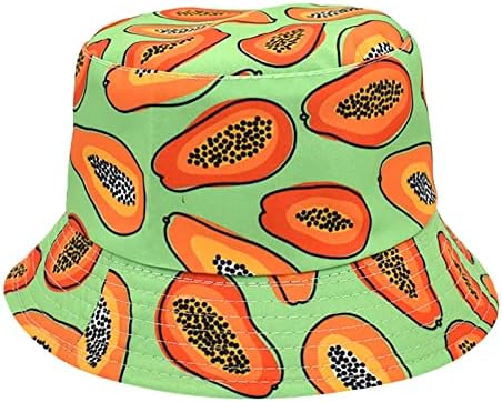 OIUHJN Women's Summer Fashion Beach Adjustable Washable Cotton Bucket Hat Sun Hat Outdoor Fish Hat Fishing Hat Black