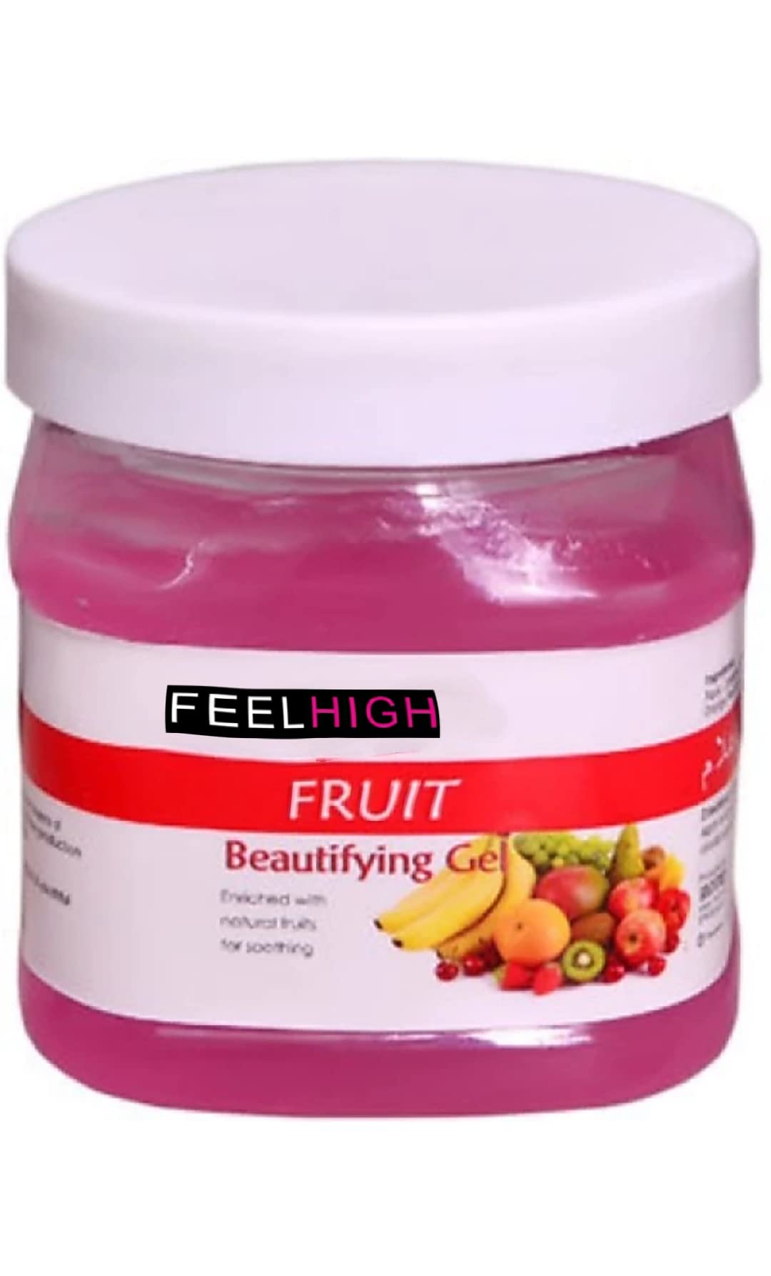 Feelhigh Mix Fruit Skin Purifying gel and hydrating Formula 500ml Enriched with Natural Fruits Men and Women Facial products Skin care Products