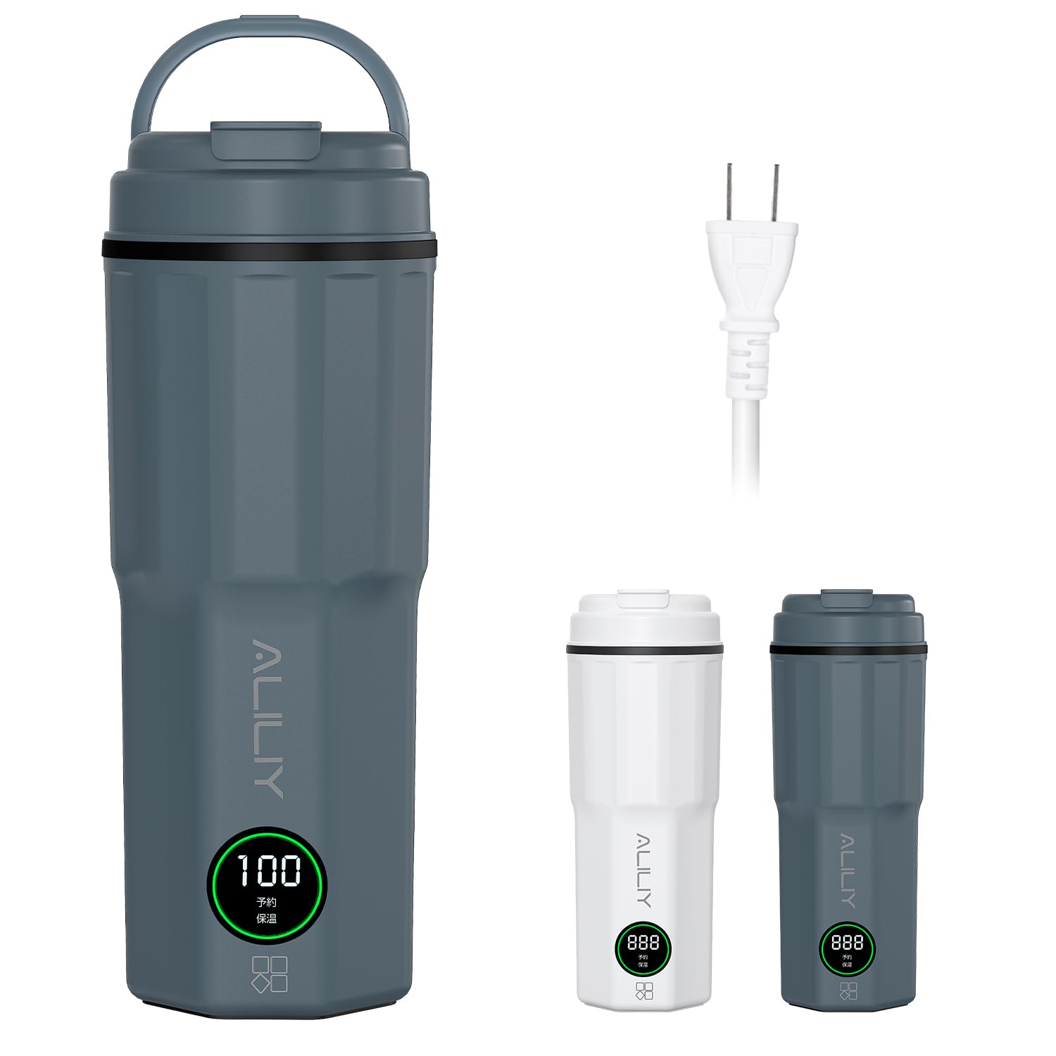 Amazon | Aliliyポータブル電気ケトル【2025冬革新版 5分急速沸かし