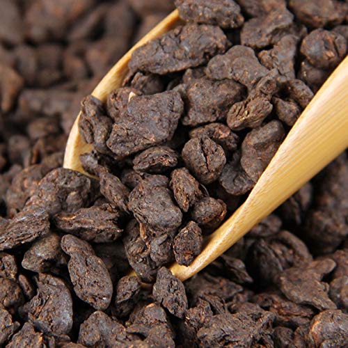 Té chino Pu'er 500 g (1.1LB) Té maduro de Puer Té negro Té viejo Té cocinado Árboles viejos Té Pu erh Cuidado de la… - Imagen 5