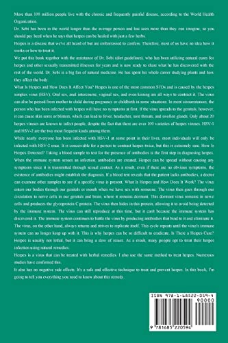 Dr Sebi Cure For Herpes: 37 Alkaline Diet To Cure Herpes Virus Naturally That You Must Know To Get Rid Of Cold Sore And Genital Herpes