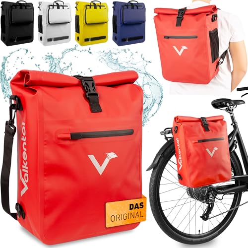 Valkental® 3in1 Fahrradtasche [Bis 25L] - Das...