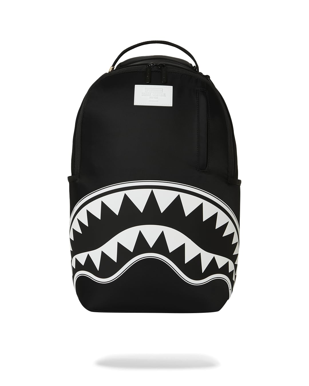 Sprayground SHARK CENTRAL 2 - BLACK WHITE BACKPACK