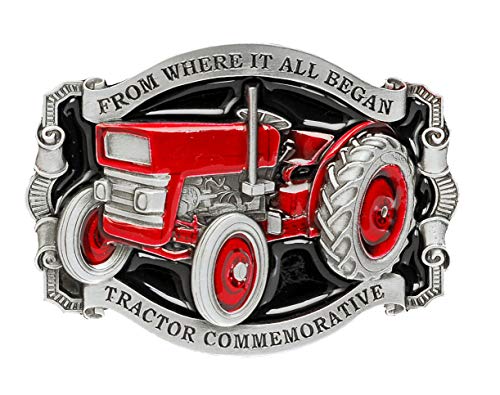 Boucle de ceinture tracteur avec boîte de présentation Cover