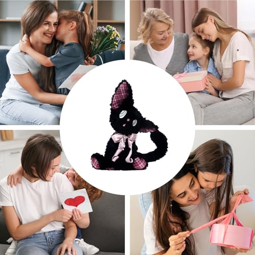 Peluche Chat Kawaii de 35 cm Compagnon de Voyage et Déco de Chambre Cocooning