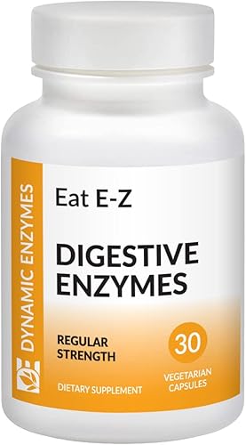 Miniatura 5 de Eat E-Z - Enzimas digestivas para la salud intestinal antihinchazón enzima digestiva para apoyo inmunológico  90 unidades