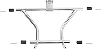 Vista 9 de TCT-MOTORPARTS Barra cromada de protección de motor apta para modelos de control delantero Harley Fat Bob Fat Boy Low Rider Street Bob 2018-2024