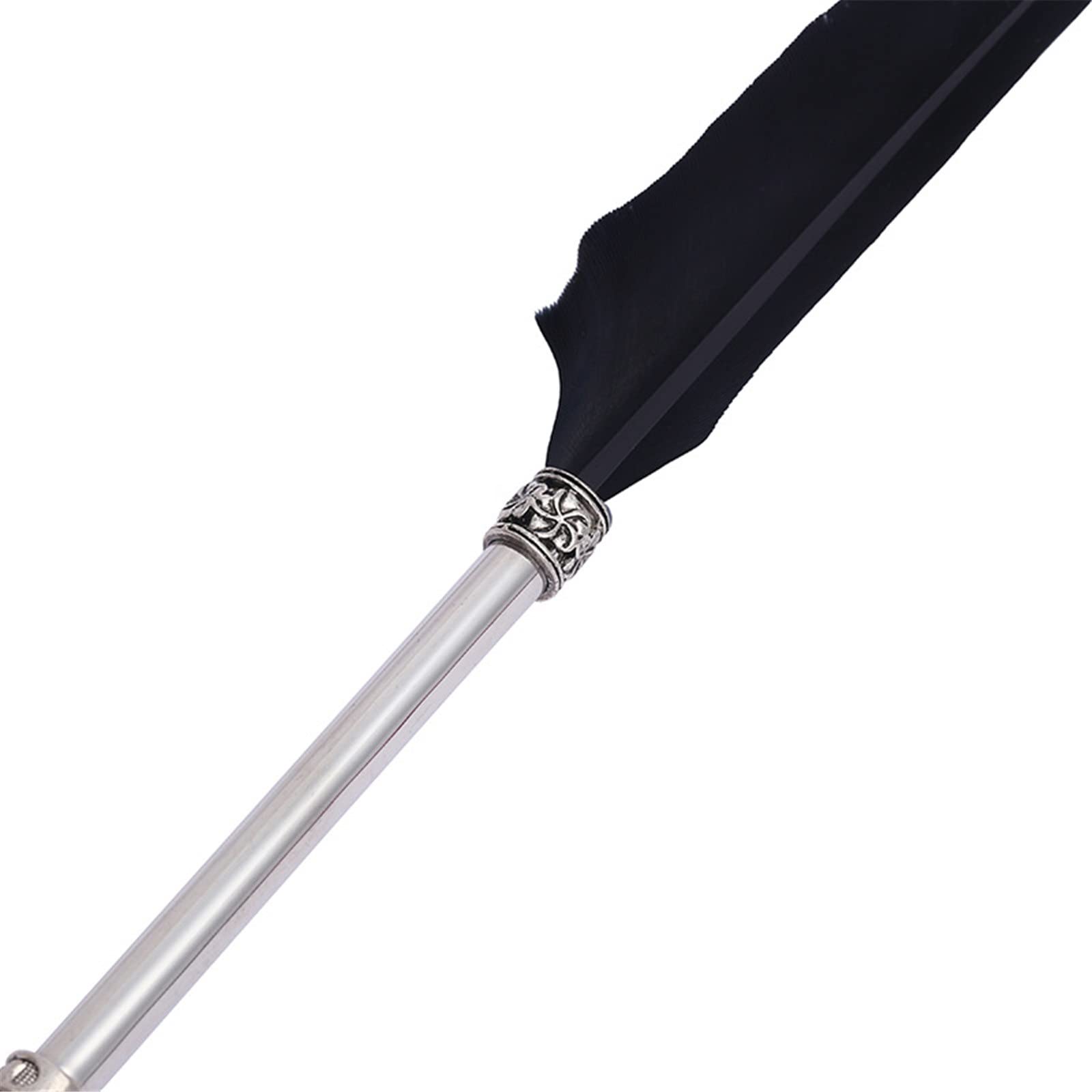 Zestaw piór do kaligrafii, Zestaw piór gęsich piór Zestaw piór gęsich piór Retro Zestaw piór gęsich piór(Black)