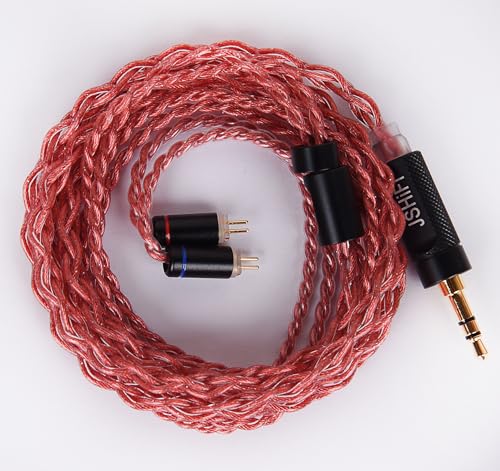 Amazon | 【JSHiFi-Sugar】2pin3.5mmリケーブル 無酸素銅0.78