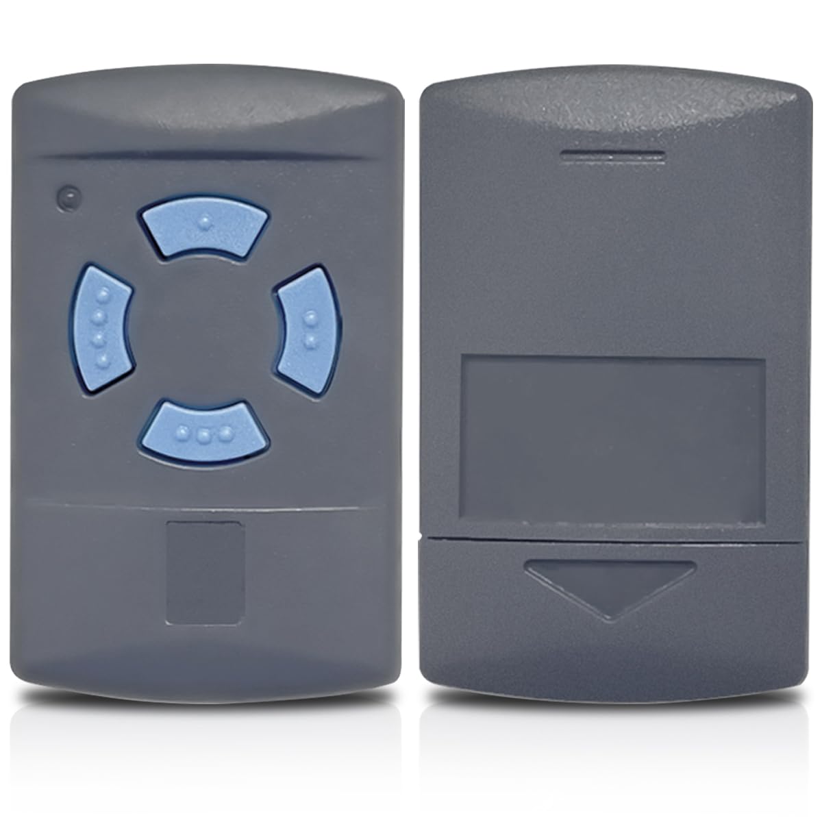 Puerta de Garaje Hörmann Mando a Distancia de 868,3MHz, 2 Piezas Mando a Distancia Transmisor Compatible con Hörmann, Mando a Distancia Hormann, Mando Puerta Garaje avec 4 Boutons Couleur Bleue