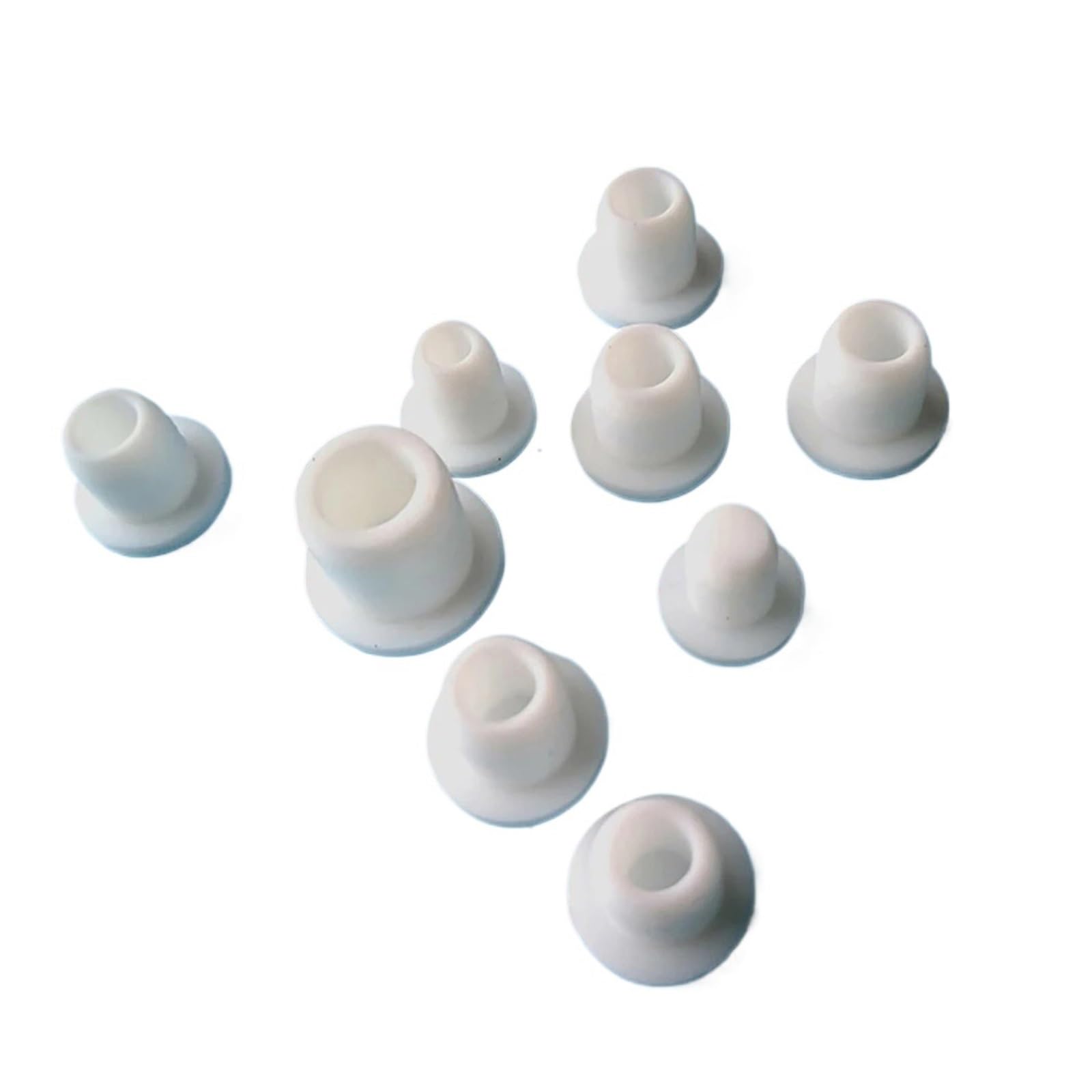 Zaślepka z silikonowej Wtyczka do precyzyjnego przetwarzania, A=6,8 mm ~ 21,5 Opcjonalnie, zaślepka w kształcie litery T(24.5mm - 2pcs)