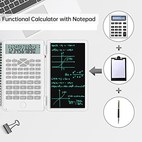 JSJGETYI 2 in 1 Scientific Calculator with Writing Tablet の商品画像 3