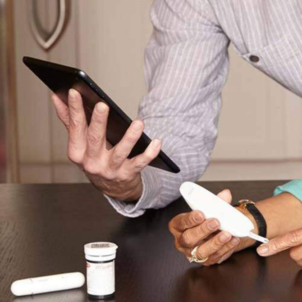 iHealth BG5-GLUCO Glucometro tascabile, Ergonomico e Wireless