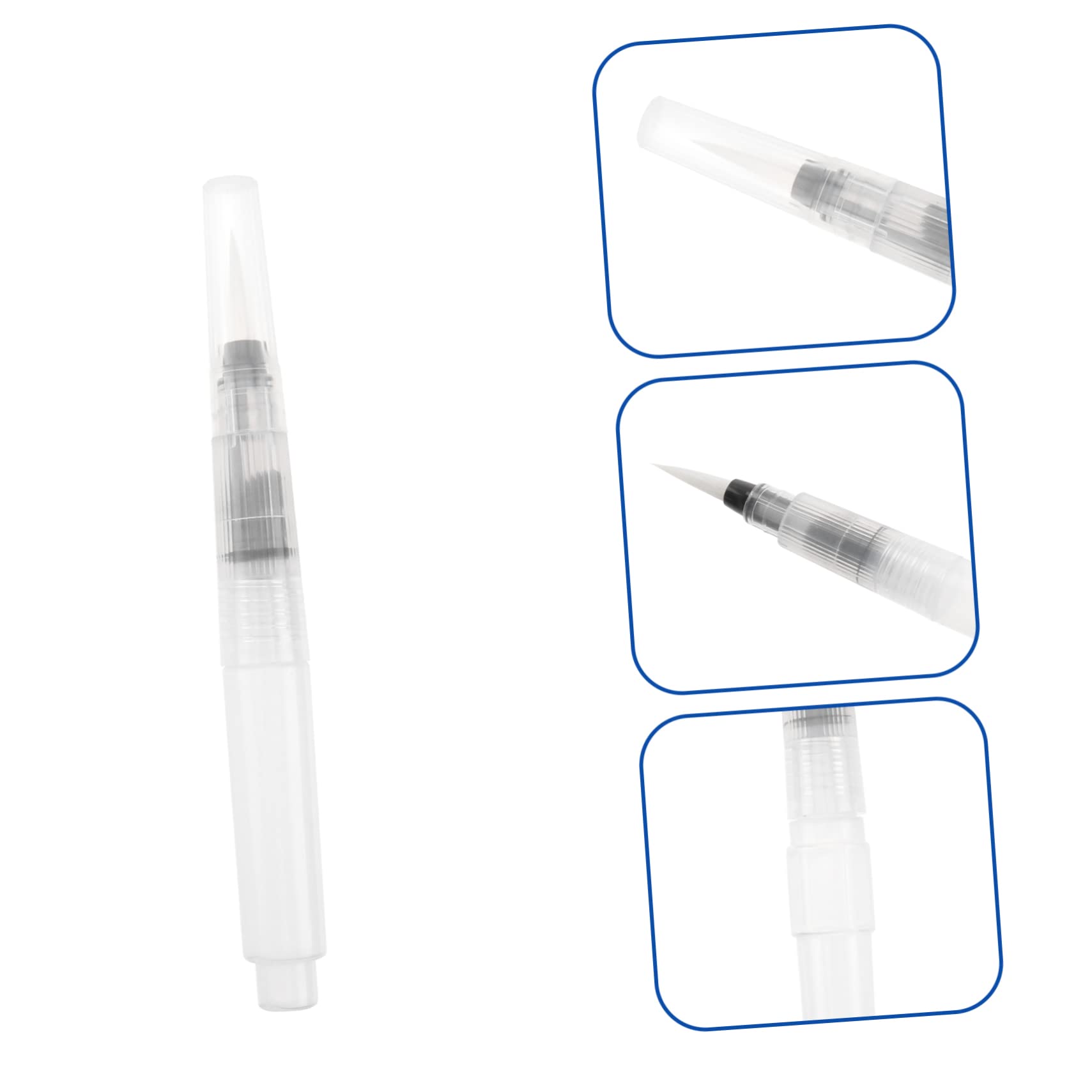 NUOBESTY Lot De 10 Pinceaux Professionnels à Pointe Fine Pour