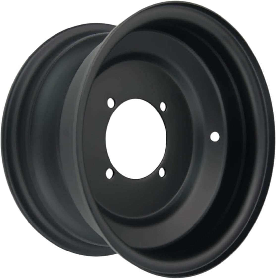 10" Front Steel Wheel 90mm Hole 4 Stud Front Wheel Rim Quad Dirt Bike ATV Buggy for 150cc, 200cc and 250cc GoKarts