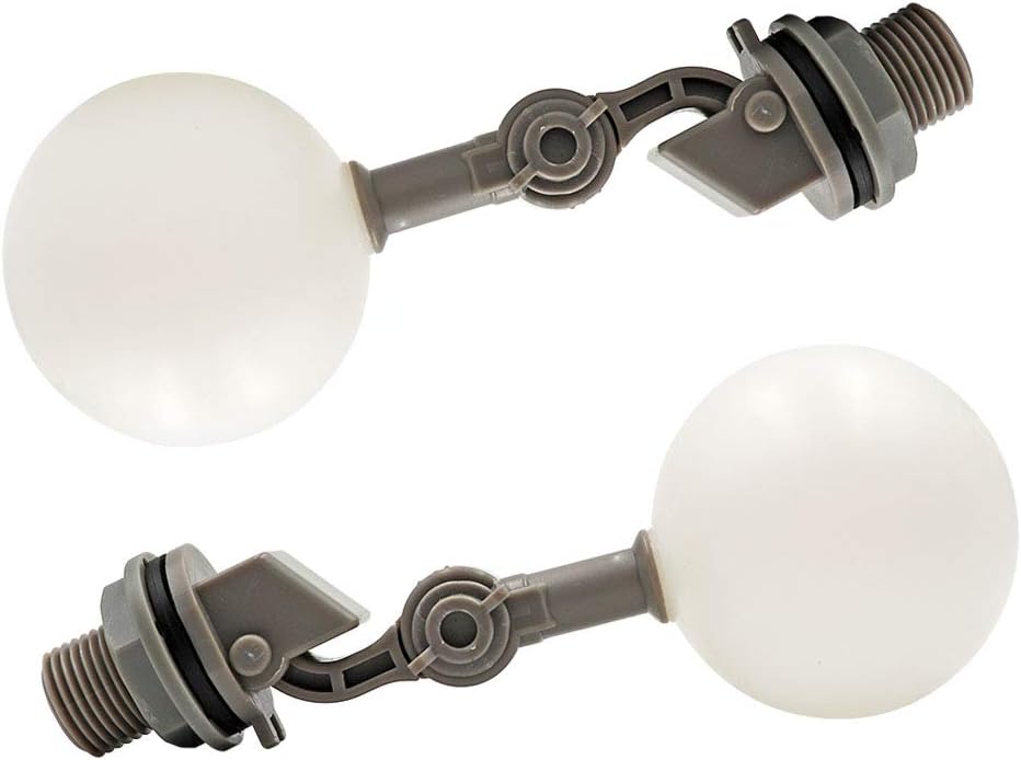 Amazon.com: MACGOAL 1/2 Inch Brass Valve with Plastic Float Water Float ...
