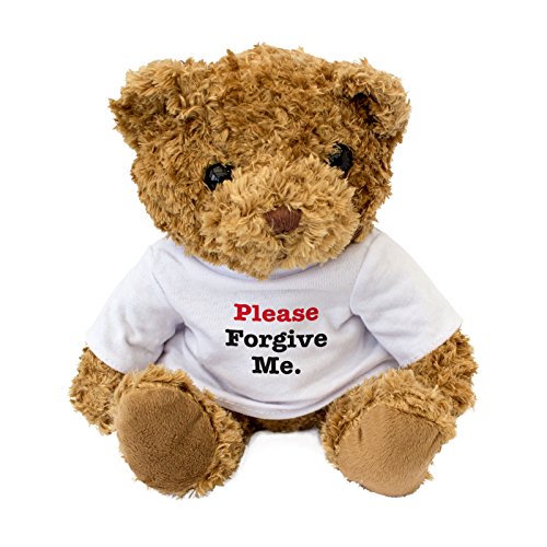 New - Please Forgive ME - Cute and Cuddly Teddy Bear - Sorry Gift Present