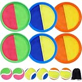Chnenyfun Bala Raqueta Scratch Juegos, Juego de Lanzar y Atrapar Pelotas...