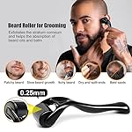 RAFFIN Beard Growth Kit, Beard Kit for Men with Beard Growth Oil, Balm, Comb, Massager for Spot/Patchy Beard, Achieve Fuller, Thicker & Healthier Beards, Gifts for Him Boyfriend Husband Dad - Image 2