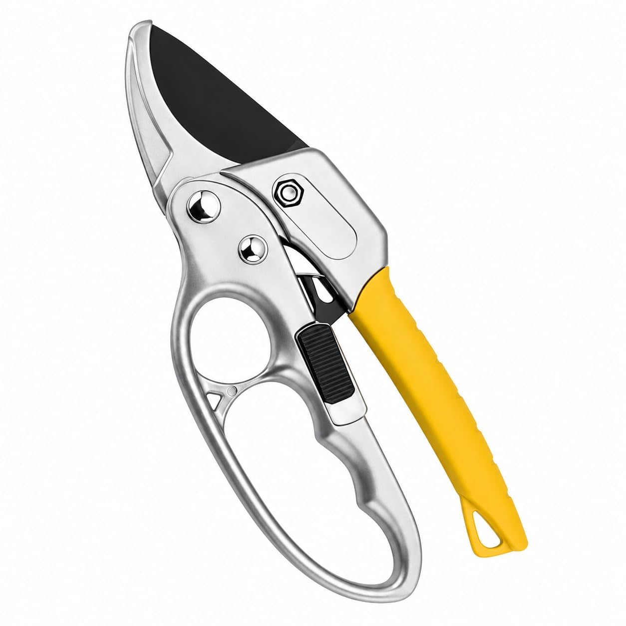gardening scissor stainless steel garden snip with safety lock garden shears sharp cutter pruners scissor for lawn, garden & potted plants