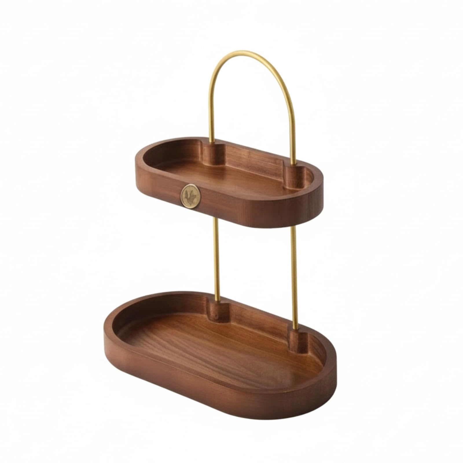 Harilla Kosmetik Organizer Regal Aufbewahrung Halter Ablage mit Kompaktem Freistehendem Aufbau Und Vertikaler Raumnutzung für Schminktisch Kommode Badezimmer Schlafzimmer