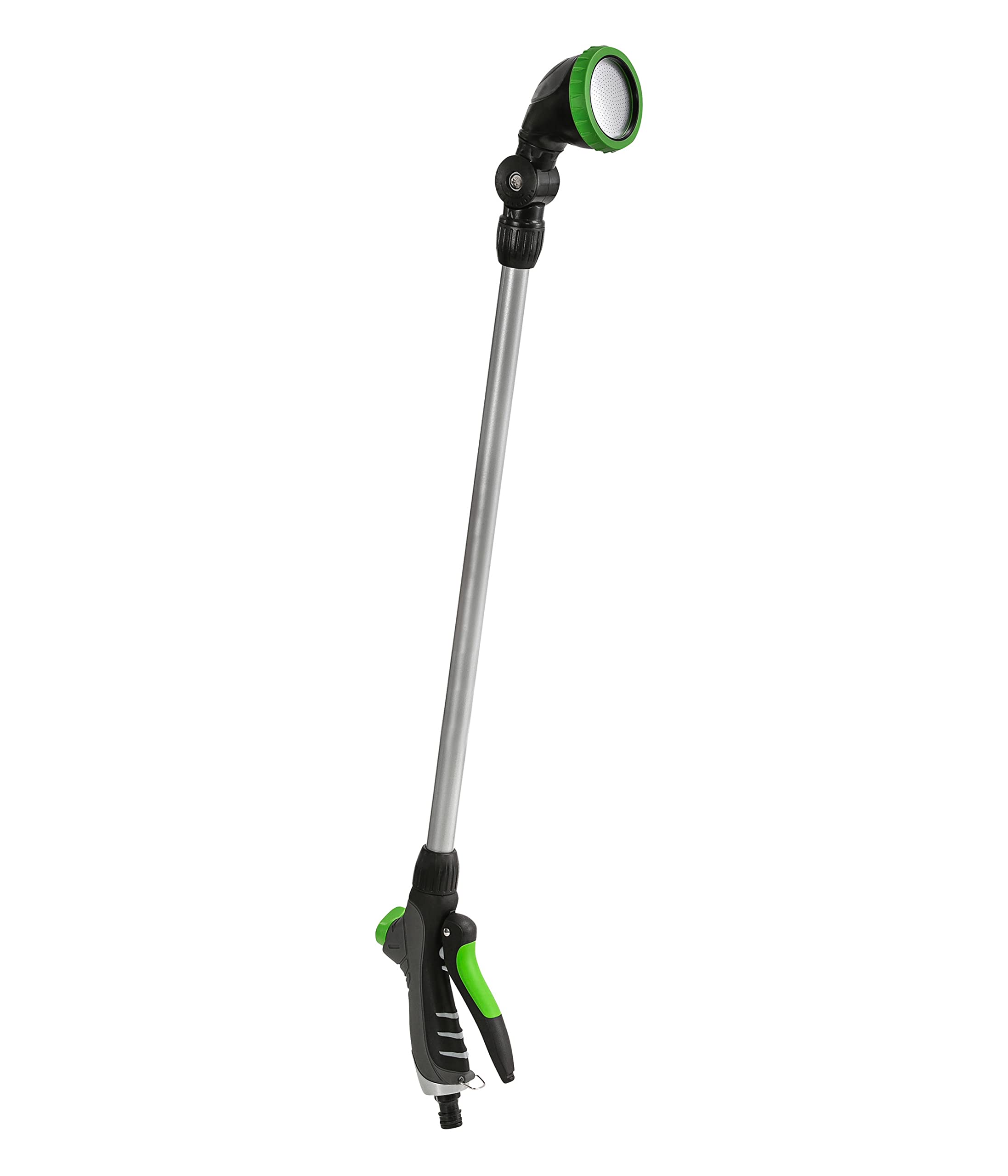 Dehner Deszczownica Maxi, Ø 6,5 cm, długość 75,5 cm, aluminium/guma, zielona/szara