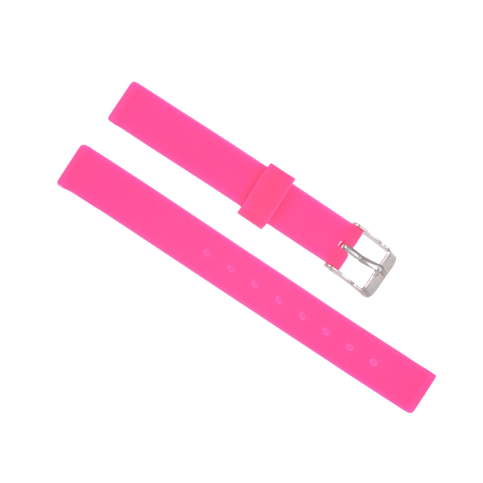 uxcell Rubber Watch Band, Replacement Silicone Watch Strap, White