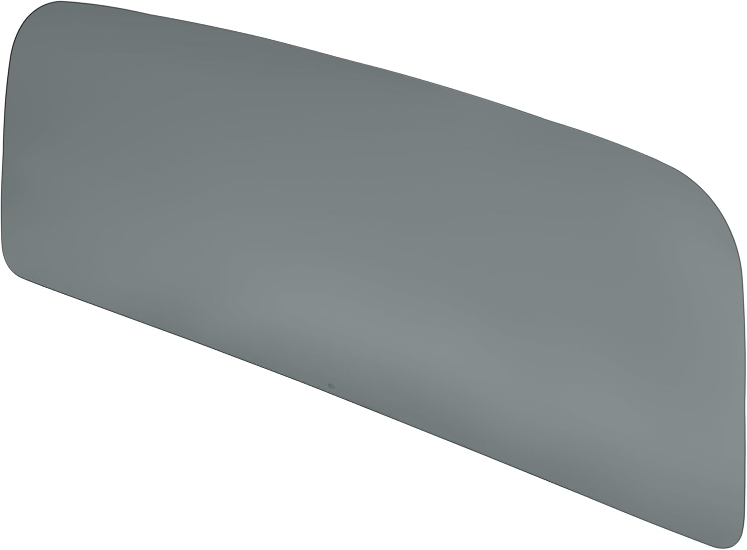 Rear Back Window Glass Compatible with 1970-1972 Chevy Chevrolet Chevelle Malibu Hardtop 2 Door, Back Glass Dark (1Pc, 1 Package)