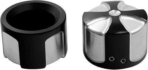 Miniatura 8 de TCT-MOTORPARTS Tapa de tuerca de eje trasero para Harley Sportster XL2014-2020 Dyna Street Bob Low Rider Wide Glide FXDWG 2011-2020 Harley Softail