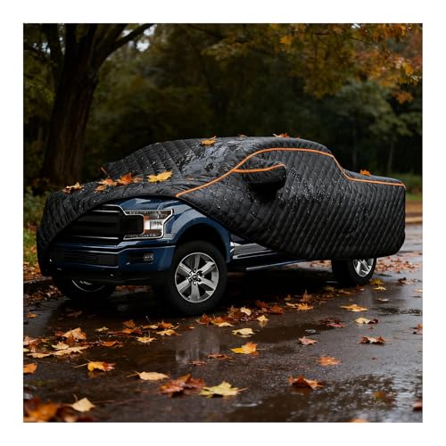 Hail Protector Car Cover for Toyota Tacoma 2024-to Date,All Weather Anti-Hail Pickup Car Covers for Breathable Anti-UV Protector Anti Freeze Cotton Lined Outdoor Cover-DF90