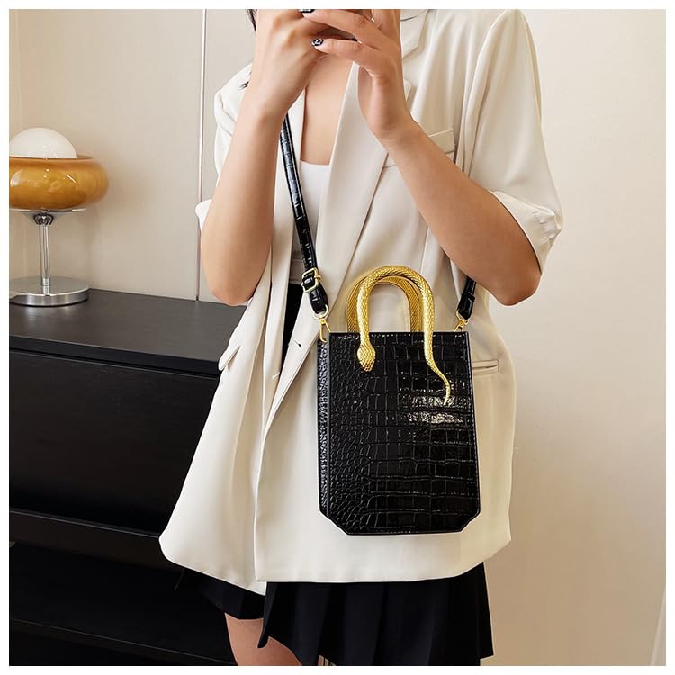 Mayred Classic Bright Leather Print Personalized Mini Wallet Elegant Handbag Retro One Shoulder Crossbody Bag for Women3