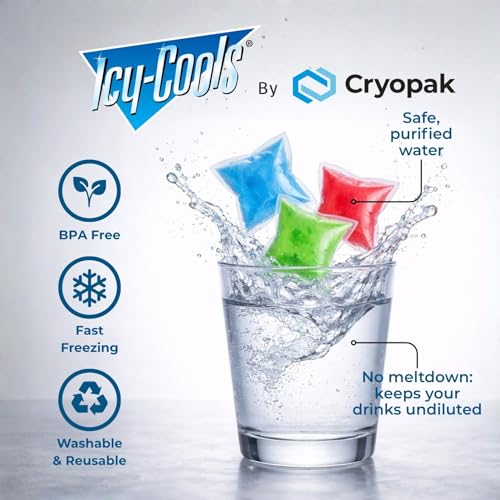 Cubo Reutilizable para Hielo ICY-COOLS, 135 piezas miniatura 3