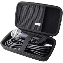 Hard EVA Carrying Case Compatible with Shure SM58-CN/PGA58 Cardioid Dynamic Vocal Microphone.