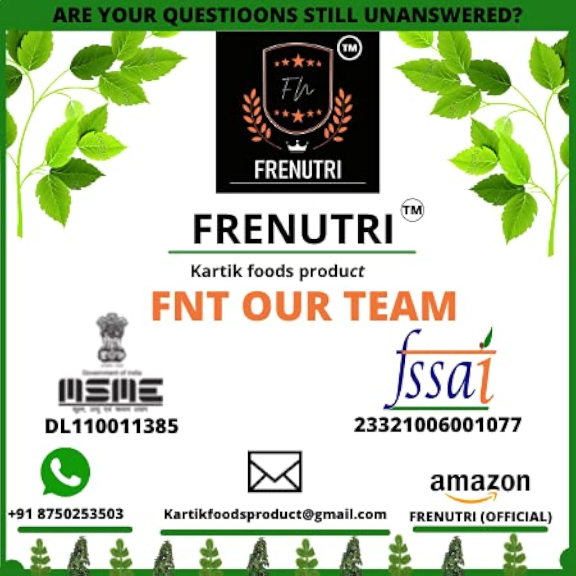 FRENUTRI Natural Health Supplement - 100 g