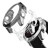 💨 [Excelente protección]: nuestra Funda de reloj protege el marco del reloj de daños y puede proteger eficazmente el reloj incluso en entornos deportivos peligrosos. Es una opción ideal para evitar colisiones y caídas.