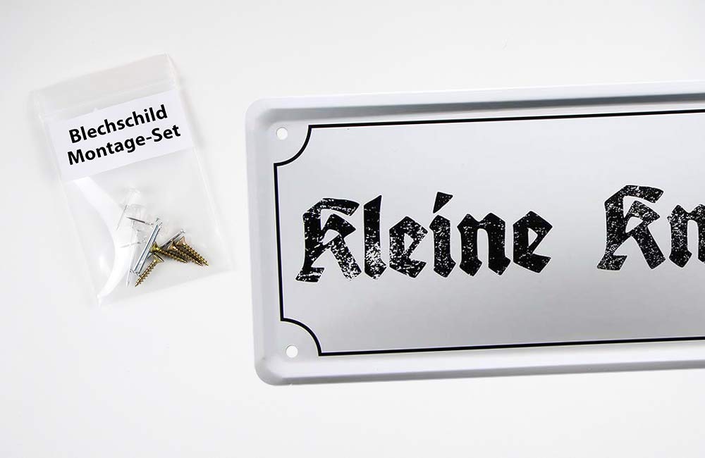 Produktbild von FZFN Lustiges Küchen-Dekor, Vintage-Schild Mit Kunstvollen