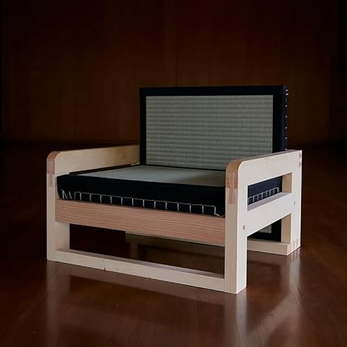 宮大工畳椅子「和座」1畳 (2人がけ)|宮大工 建築 イス 椅子 畳 たたみ 花升木工社寺建築 伊勢原市 [0559]