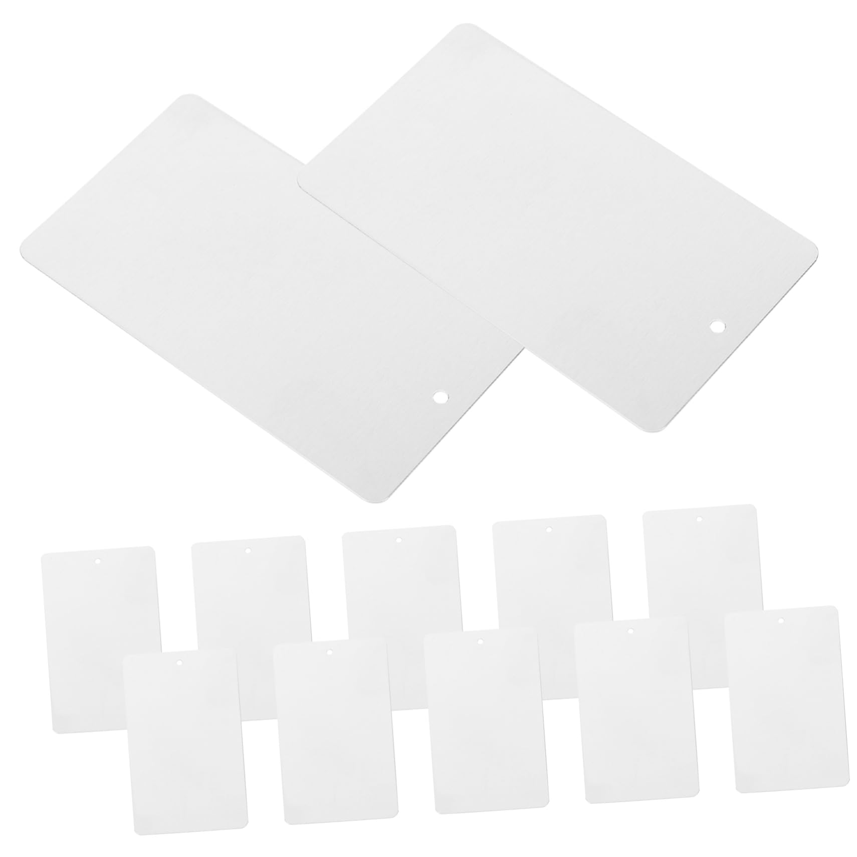 BESPORTBLE 4er-set Pflanzenzubehör: Aluminium-pflanzenetiketten Pflanzenetiketten Zur Verwendung Im Garten 50 Stück X 4