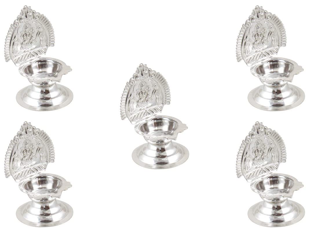 Pooja Thali Argenté 10 Pouces Pavitra Tarbhana Western Eiderdown #Aport-201